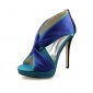satin Stiletto Heel sandaler fest / aften sko
