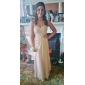 Sheath/Column Sweetheart Floor-length Chiffon Evening Dress With Criss Cross