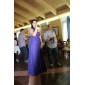 Sheath/Column One Shoulder Floor-length Chiffon Evening Dress