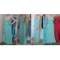 Sheath/Column Strapless Sweetheart Floor-length Chiffon Bridesmaid Dress 
