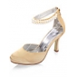 Satin Stiletto Heel Closed Toe / Pumps With Pearl Wedding / Party Evening Shoes (More Colors Available)