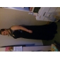 A-line Jewel Sweep/Brush Train Chiffon Evening Dress With Split Front inspired by Ziyi Zhang at the 84th Oscar