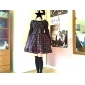 Sleeveless Knee-length Dark Green Cotton Bow Casual Lolita Dress