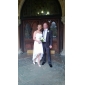 A-line Sweetheart Asymmetrical Lace Wedding Dress 