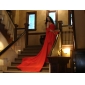 Chiffon A-line Off-the-shoulder Court Train Evening Dress inspired by Camilla Belle