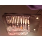 12Pcs Professional Cosmetic Brush With Free Leather Case