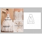Ball Gown Sweetheart Chapel Train Taffeta Wedding Dress