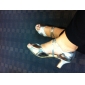 Leatherette Upper Dance Shoes Ballroom Latin Shoes for Women More Colors