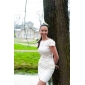 ALONDRA - Kleid für Cocktailparty aus Satin