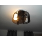 sort semi flush mount med 2 lys