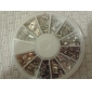 1pcs Metal Color Nail Decorations