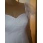 Princess A-line Sweetheart Sweep/Brush Train Tulle Wedding Dress 