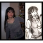 Cosplay Wig Inspired by Sailor Moon Raye Hino/Sailor Mars 