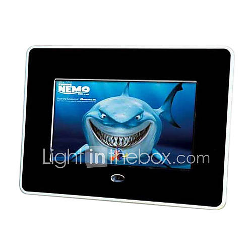7-Zoll digitaler Bilderrahmen mit 4 in 1 Card Slot / baq033