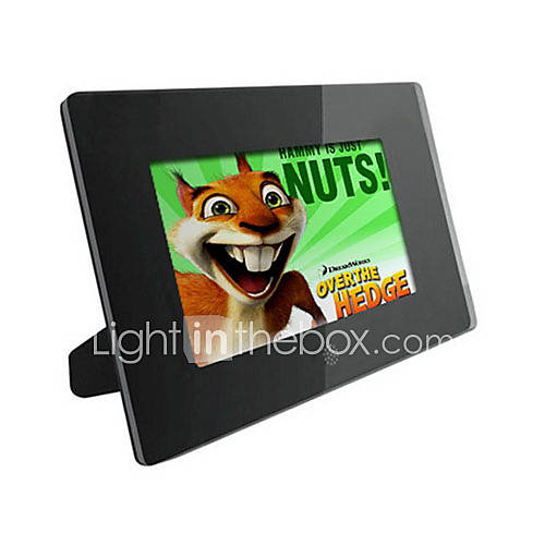 7-Zoll-digitalen Bilderrahmen mit 4 in 1 Card-Slot (baq044)