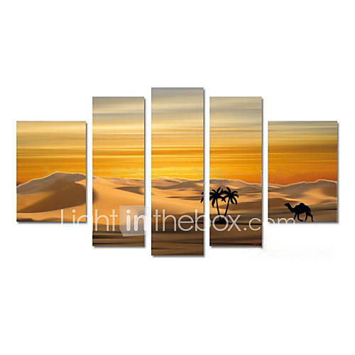 paisajes africanos en oleo