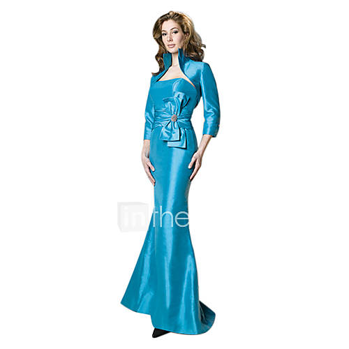 wedding dresses with sleeves or jackets. 3/4 Length Sleeves Taffeta