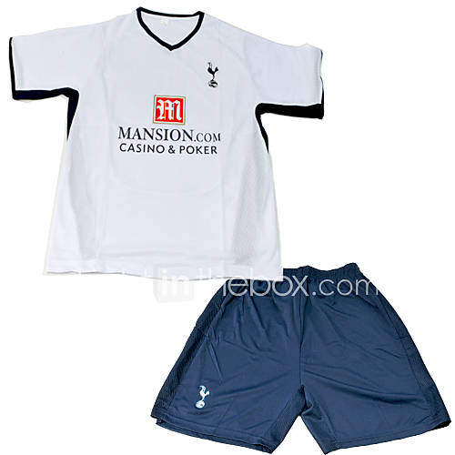08-09 Tottenham Hotspur Customized Home Soccer Jersey & Short Kit (GZZQH034)