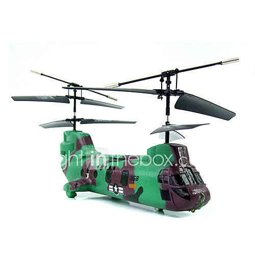 Giochi emax mondi Chinook doppio co-assiale primo tandem elicottero rtf rotore rc (yx01412)