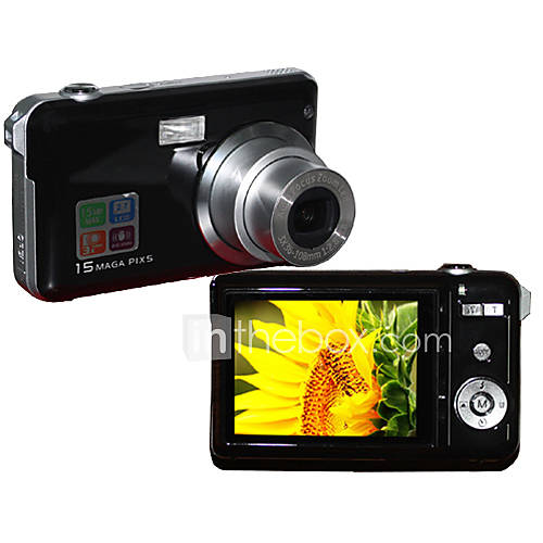 Vivikai - 12 MP Digitalkamera mit 2,7-Zoll-TFT-LCD-Display und 3-fachem optischem Zoom