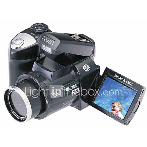 Vivikai - 12 MP Digitalkamera mit 2,4-Zoll-TFT-LCD-Display und 4 &times; Digitalzoom