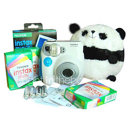 Fujifilm Instax Mini-7s blau Sofortbild-Kamera mit 30 Filmen (dce113)