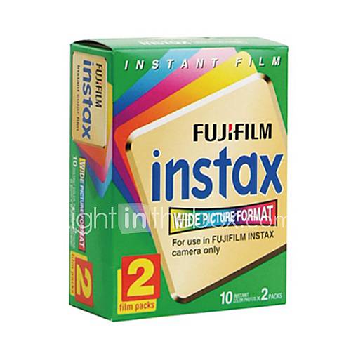 Fujifilm Instax Doppelpack Instant Film 20 Farbfotos (dce132)
