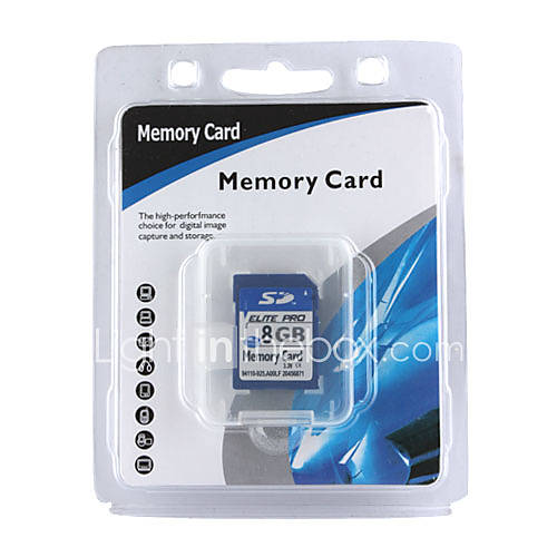 8 GB SD Secure Digital Speicherkarte (cmc010)