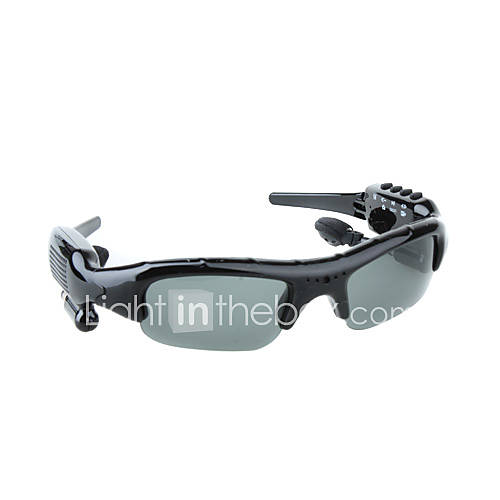 Sunglasses with 4GB MP3 Player with camera/video/Bluetooth Black(HF139)