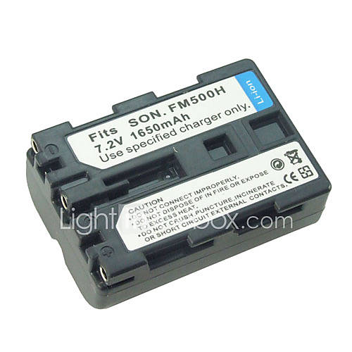 Ersatz Digitalkamera Akku f&uuml;r Sony Digital FM500H a200w/a300/a350 (09.370.165)
