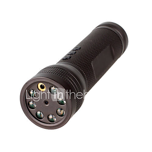 2,0 MP hd Taschenlampe Stil Videokamera mit DVR-und Audio-Recorder suppoting TF-Karte bis zu 32g (dce1081)