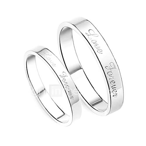 925 Sterling Silver His Hers Rings Set of 2 Item ID 00153249
