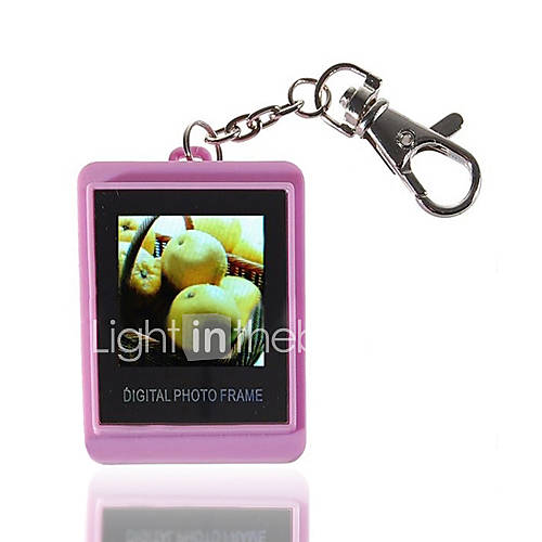 1,5 "LCD wiederaufladbare Digitaler Bilderrahmen Schl&uuml;sselanh&auml;nger (107-Bild Speicher)