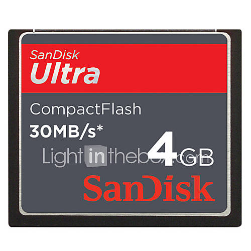 4GB SanDisk CompactFlash-Speicherkarte