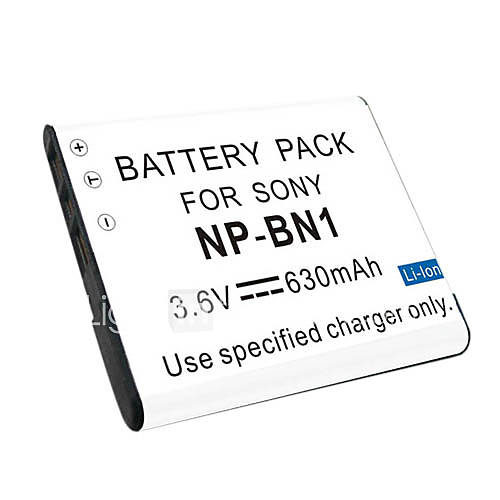 Digitalkamera Akku bn1 f&uuml;r Sony DSC-tx7c DSC-TX5 (3.6v 630mAh)
