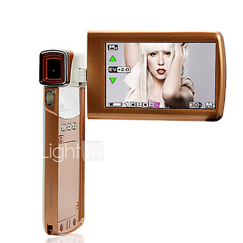 1/2.3 CMOS da 5 megapixel a 30fps super slim 1080p videocamera digitale con 3,0 pollici touch screen (dce1120) Fotocamere