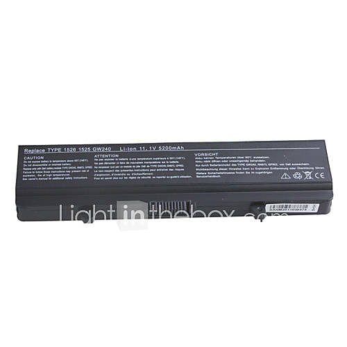 dell 1525 kompatibel mit hoher Kapazit&auml;t 5200mAh Ersatz Akku f&uuml;r Dell Inspiron 15/1525/1526/1545