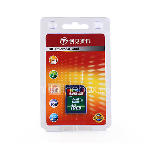 16GB Transcend SDHC Speicherkarte (Klasse 4)