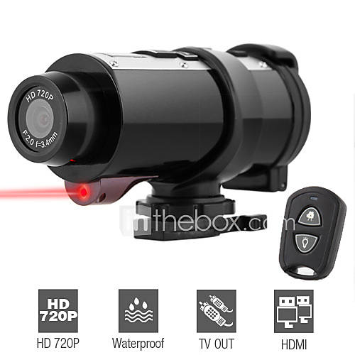 Himalaya - 720p hd wasserdichte Sport acton Kamera mit Fernbedienung