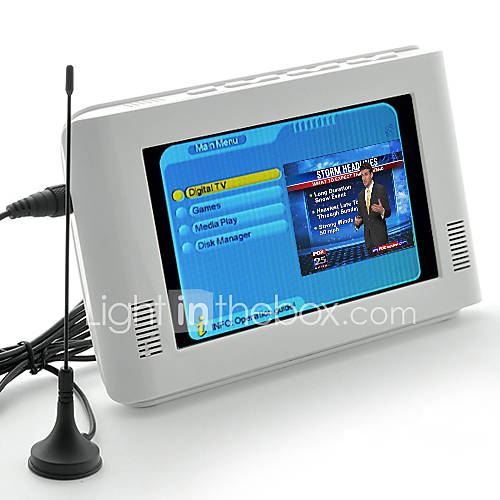 7 pollici mobili DVB T TV digitale con registrazione tv digitale e telecomando Home cinema: prezzi offerte e promozioni