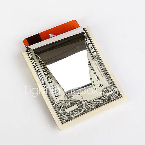 Steel Money Clip Card Holder Item ID 00212651