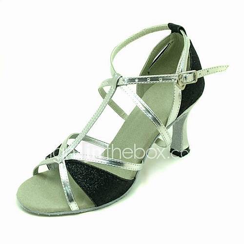 Zum Angebot - Kunstleder / Sekt Glitter oberen Frauen latin Tanzschuhe Ballsaal Praxis Stil mehr Farben