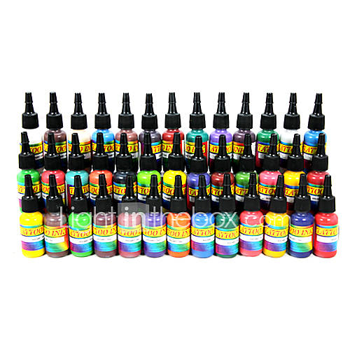 39 Color Tattoo Ink Set