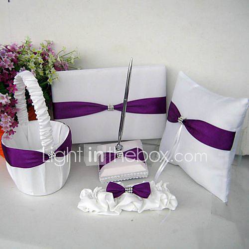 grey lilac and purple wedding invitations