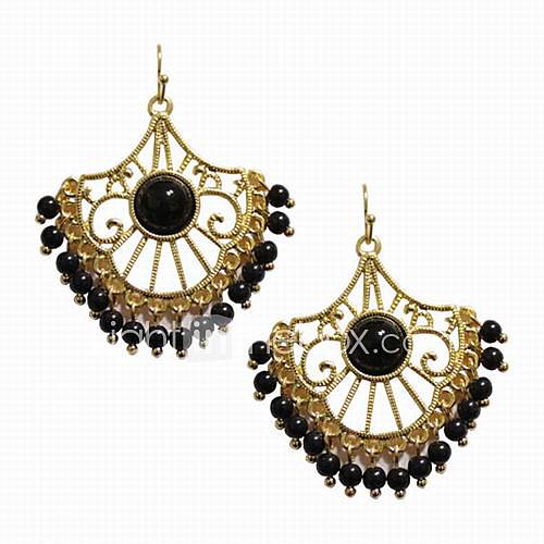 TS Vintage Fan Drop Earrings Share your own images of this product