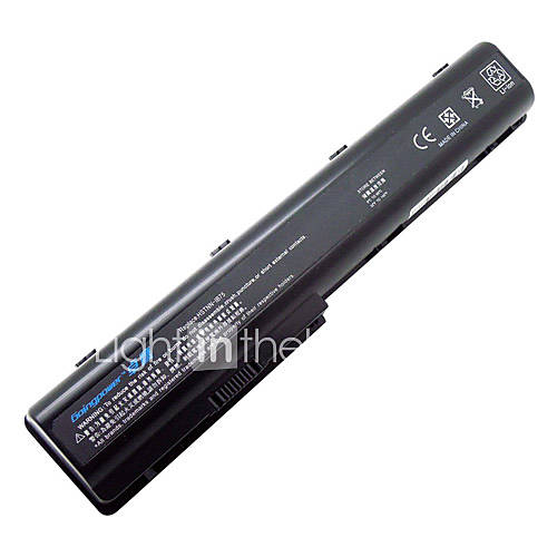 12-Zellen-Akku f&uuml;r HP Pavilion dv7 dv7t dv7z HDX X18 HDX18 hdx18t dv8 464059-121 464059-141 480385-001 dv8t ks525aa