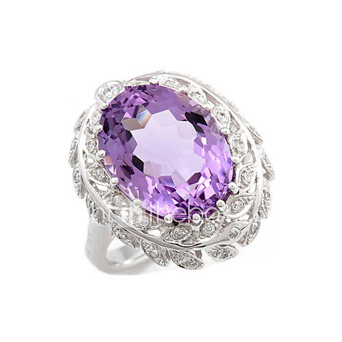 wedding ring amethyst