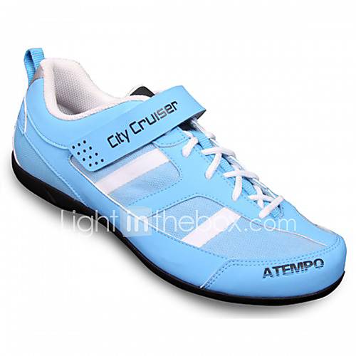 Blue Cycling Shoes