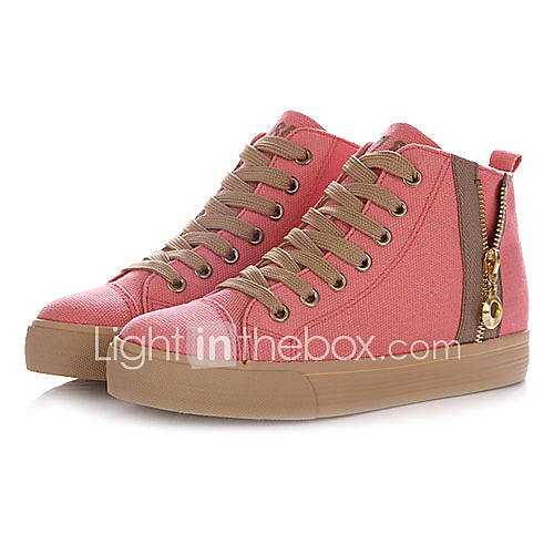 Offerta: Alto-top scarpe cerniera laterale delle donne (colori assortiti)