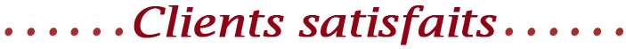 Clients satisfaits